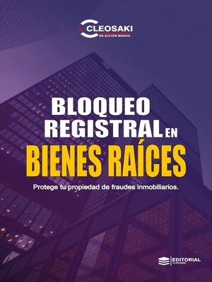 cover image of Bloqueo Registral en Bienes Raices